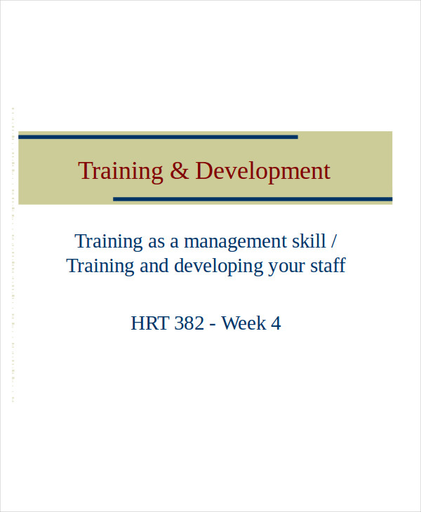 Training Presentation Template - 8+ Free PPT Documents Download