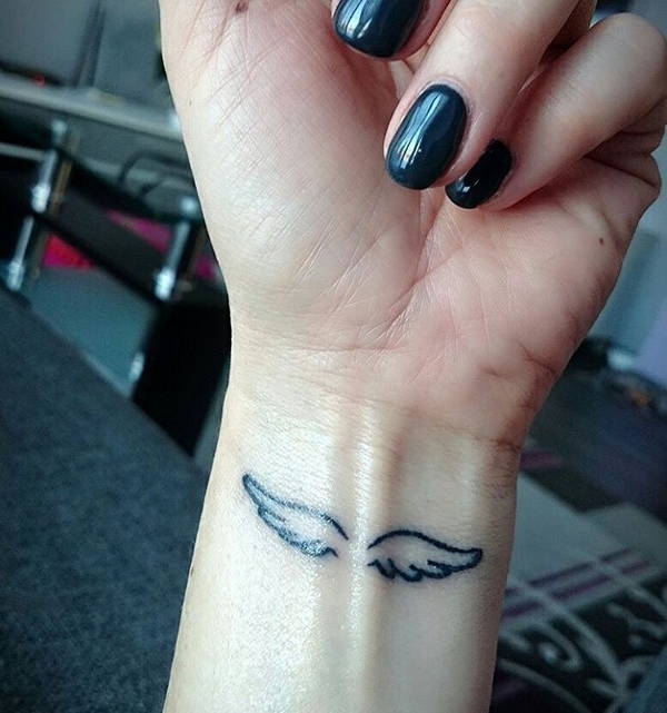 Mini Angel Tattoo  Get an InkGet an Ink