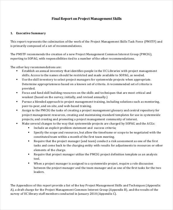 13+ Project Management Report Templates Ms Word, Excel, PDF