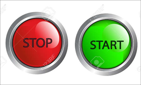 start and stop button