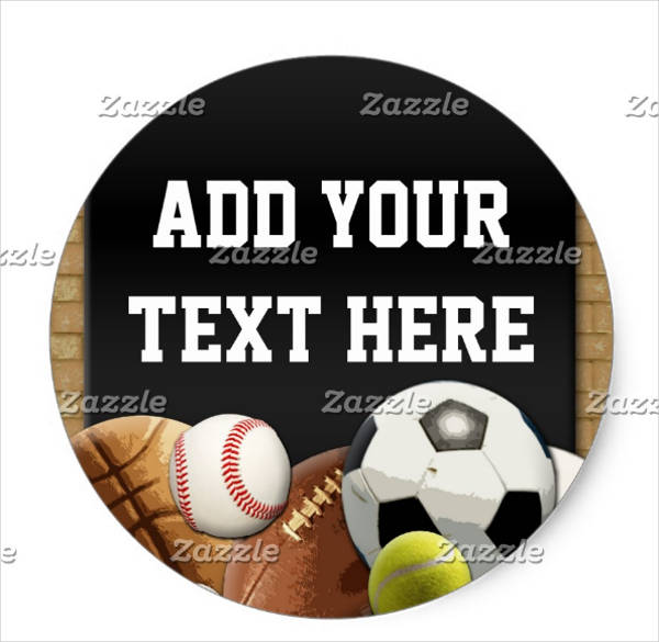 9+ Best Sports Stickers PSD, Vector EPS