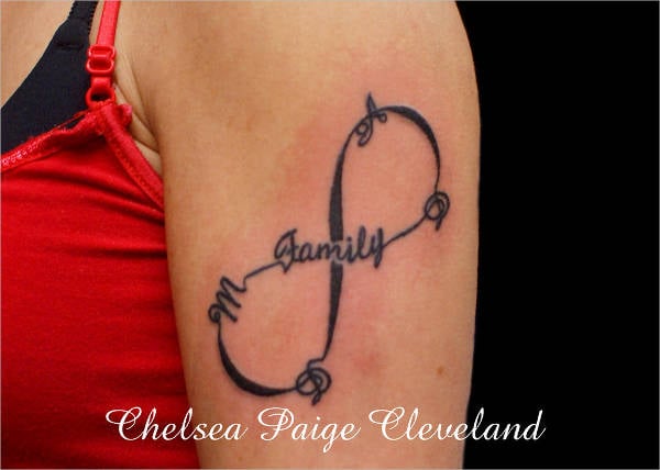 infinity family tattoo