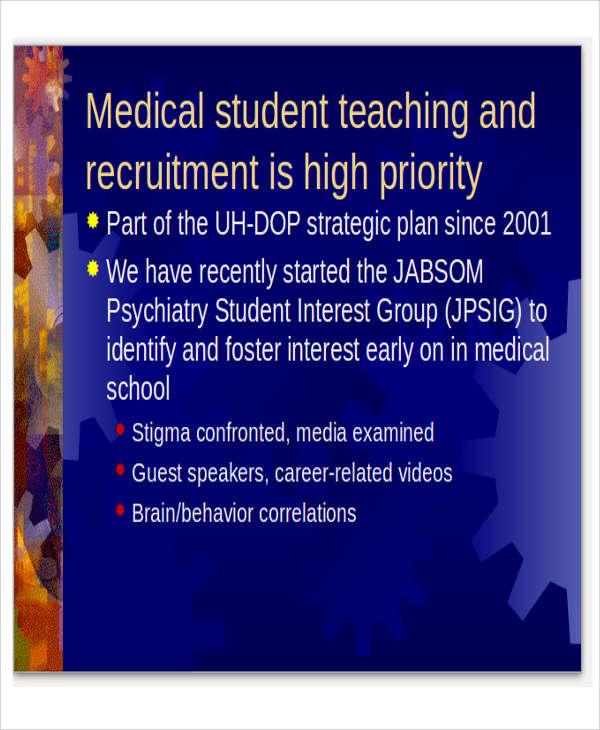 medical student presentation template