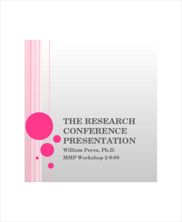 research conference presentation template