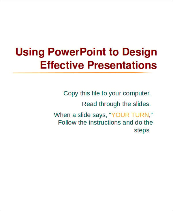 professional presentation slide template