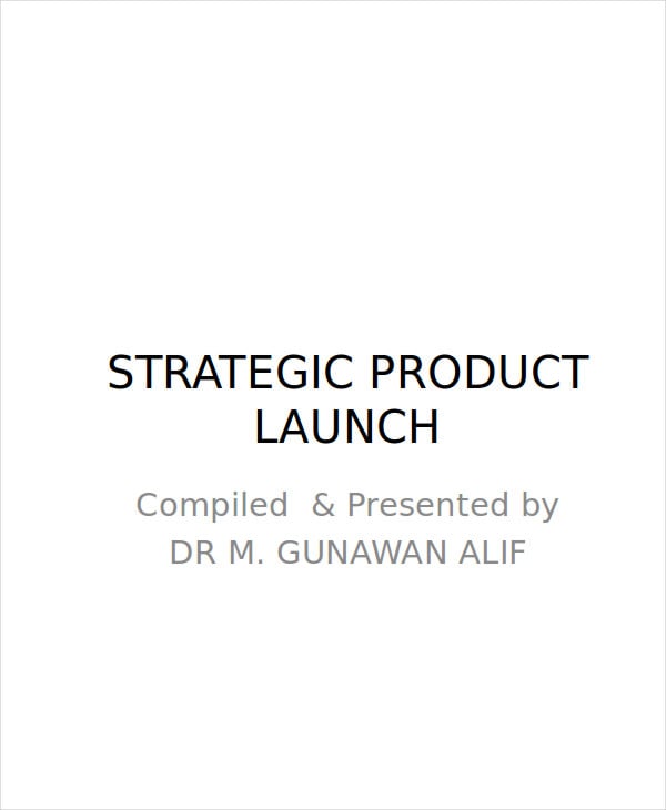 product launch presentation template