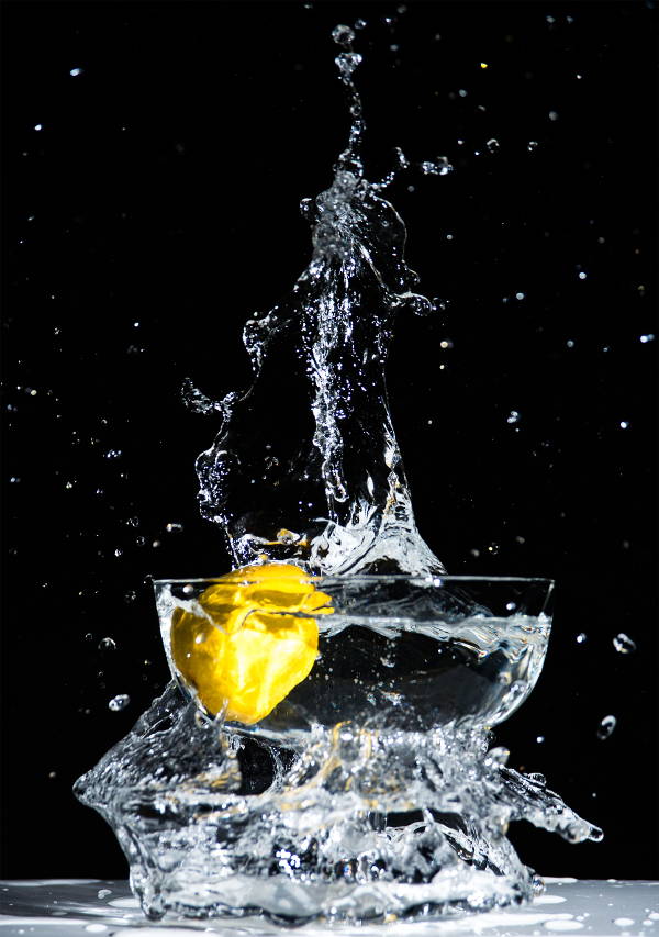 water splash photography