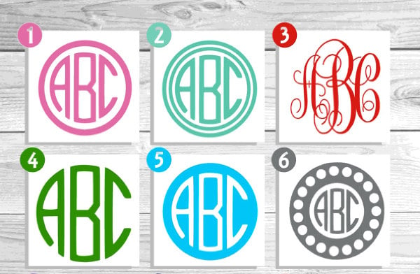 Download 9+ Monogram Stickers - Free PSD, AI, Vector EPS Format ...