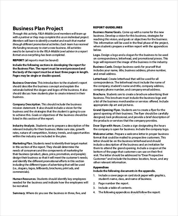 16+ Business Project Report Templates - Google Docs, Word, Apple Pages, PDF