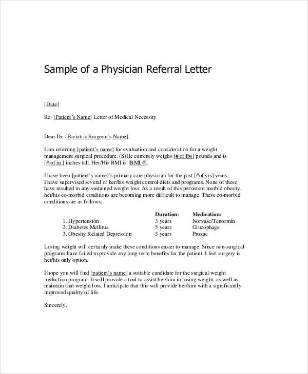 Free 5 Sample Thank You Letters To Doctor In Pdf Ms Word