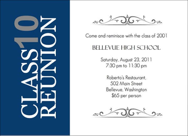 high school reunion invitation template1
