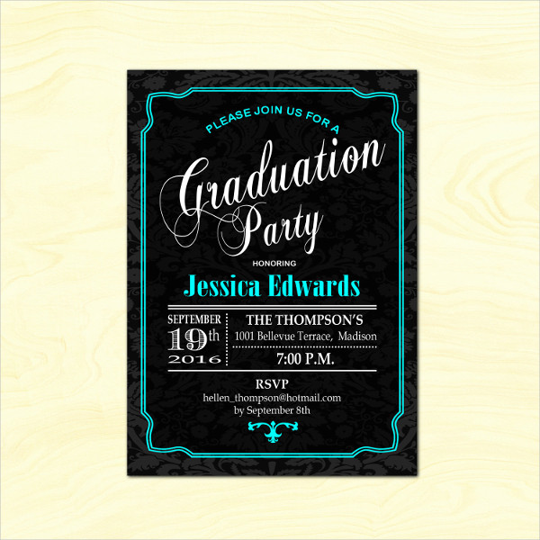 12+ Graduation Party Invitation Designs & Templates - PSD, AI, Word