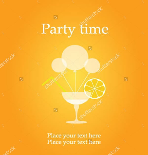surprise cocktail party invitation