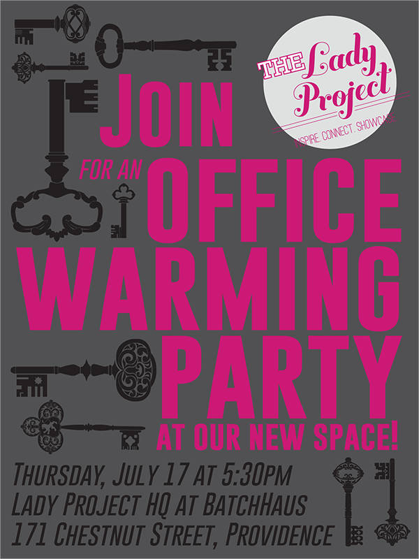 office welcome party invitation