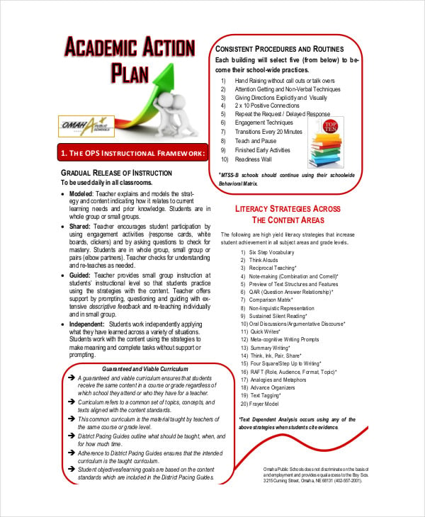 school action plan essay