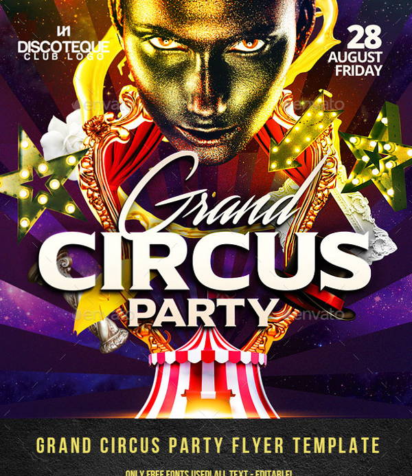 grand circus flyer