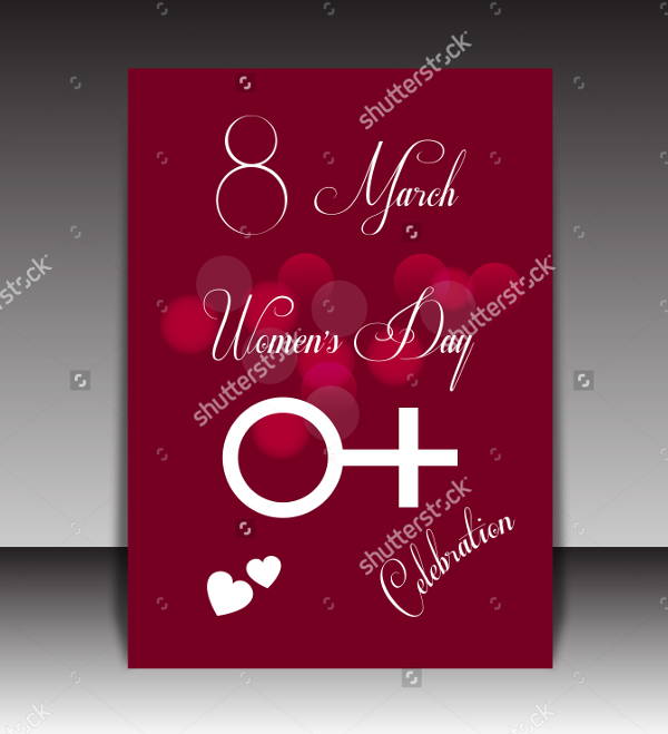 womens day celebration brochure