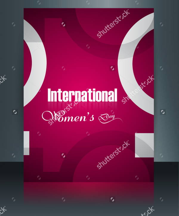 international womens day brochure