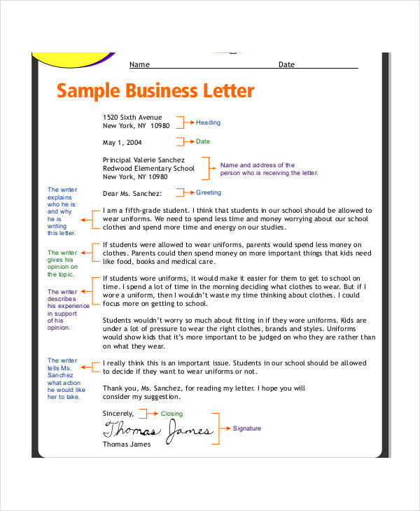 Letter Format - 49+ Free Word, PDF Documents Download