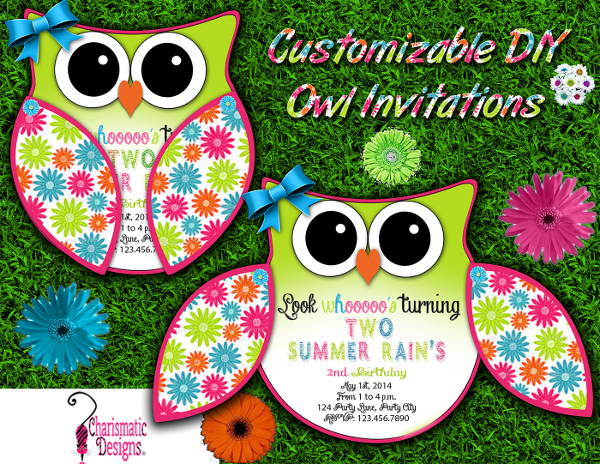 customize diy invitation template