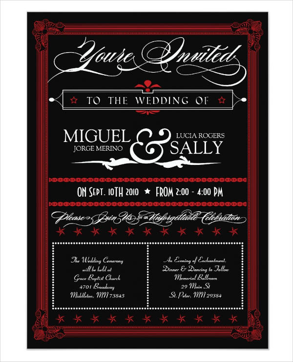 diy wedding invitation