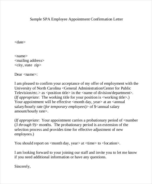 appointment confirmation letter1