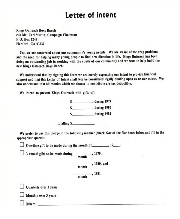 Sample Letter Of Financial Support To A Family Member