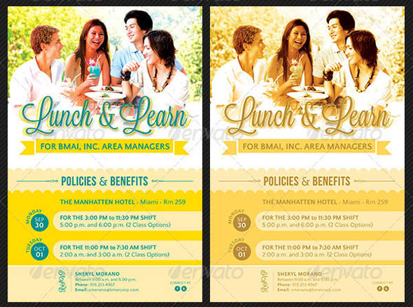 corporate lunch event invitation