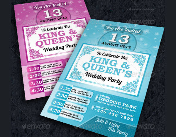 -Wedding Party Event Invitation