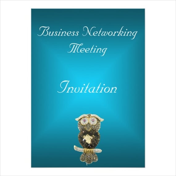 sample business meeting invitation