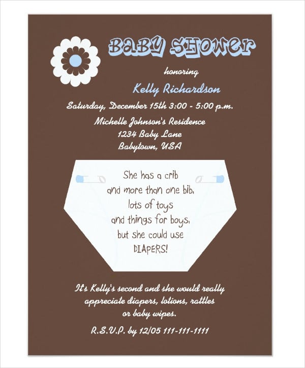diaper baby shower invitation template1
