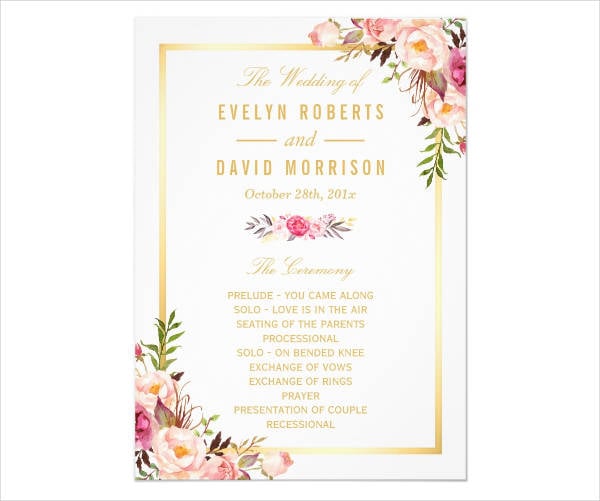 diy floral wedding invitations1