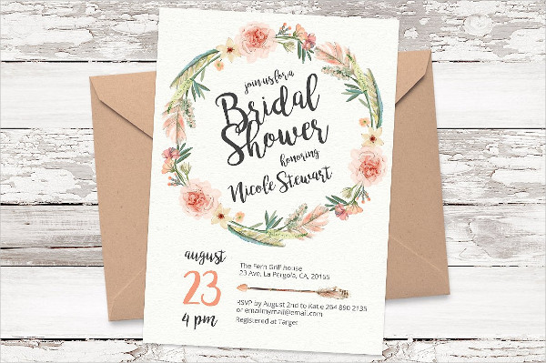 diy floral wedding invitations