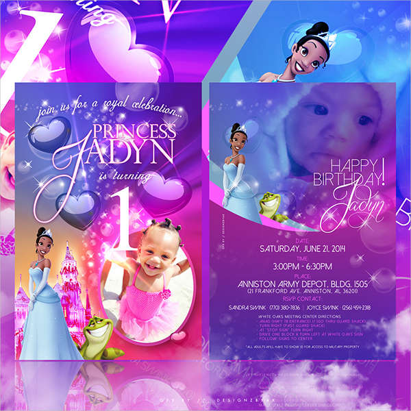 princess-1st-birthday-invitation