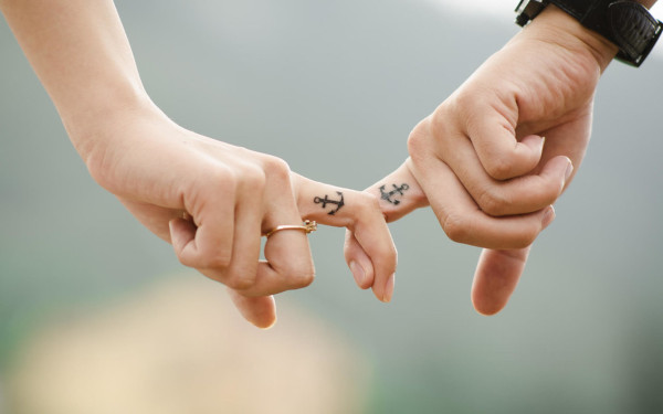 anchor love tattoo