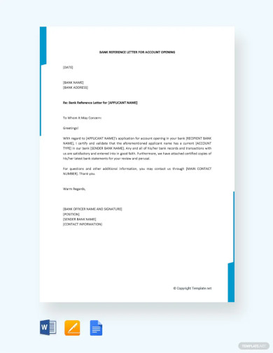 Bank Letter Templates - 25+ Sample, Example Format Download