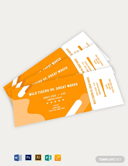baseball-party-ticket-template
