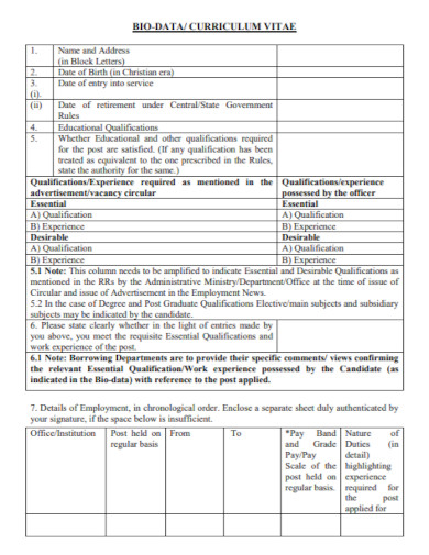 28+ Basic Fresher Resume Templates - PDF, DOC