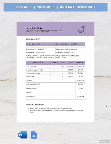 blank invoice book template