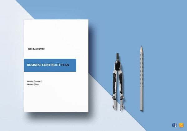 business continuity plan template