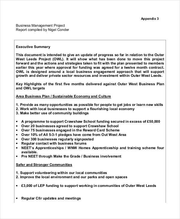 16+ Business Project Report Templates - Google Docs, Word, Apple Pages, PDF