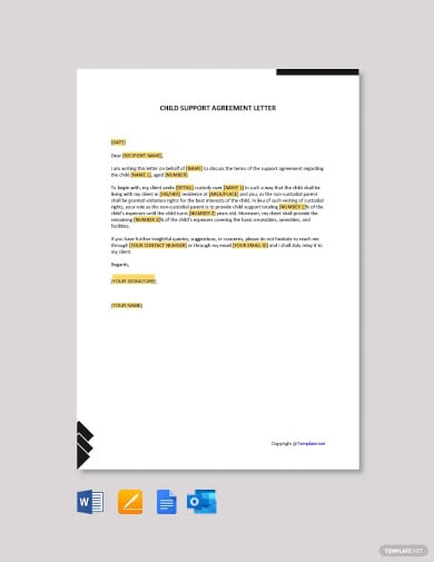 Agreement Letter Template - 28+ Free Sample, Example, Format Download