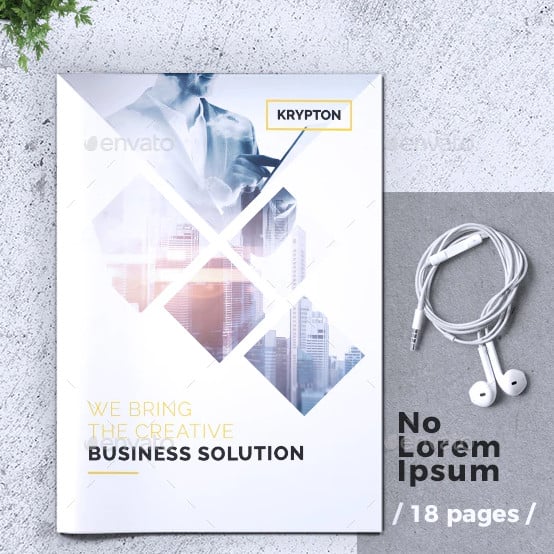 corporate business brochure