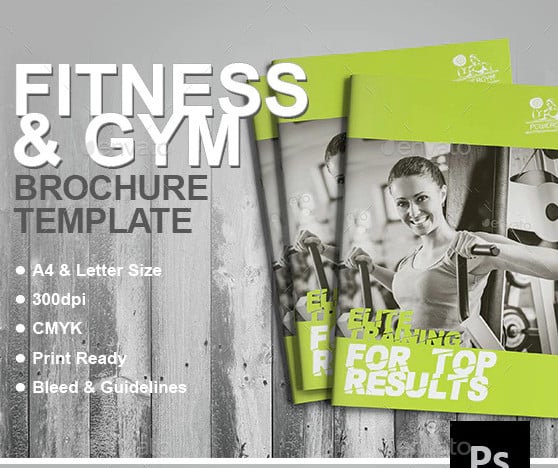 corporate fitness brochure