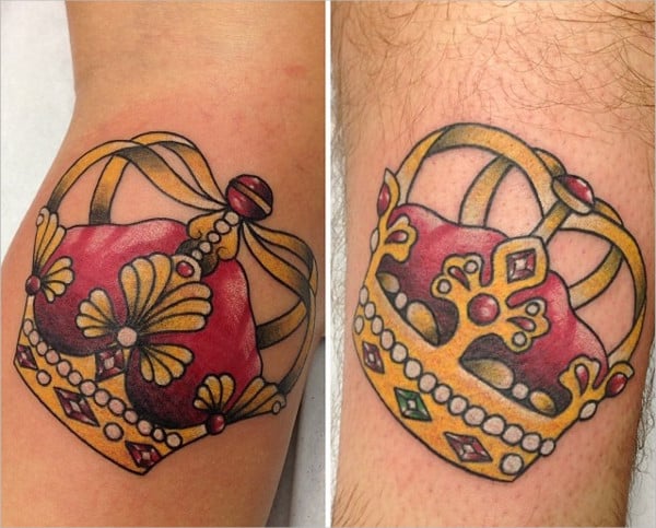 Temporary Tattoowala Cross With Lion Crown Temporary Tattoo for Men an –  Temporarytattoowala