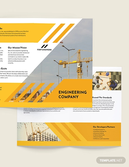 13+ Engineering Company Brochures - Editable PSD, AI, Vector EPS Format ...