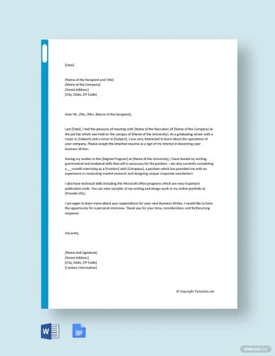 entry level cover letter no experience template