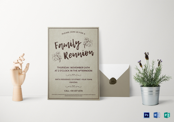 family reunion invitation template2