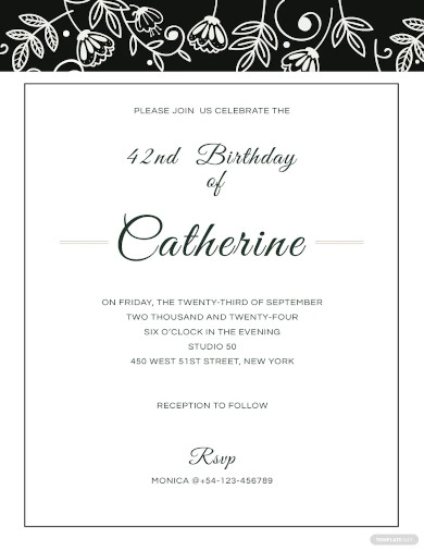 event invitation design template