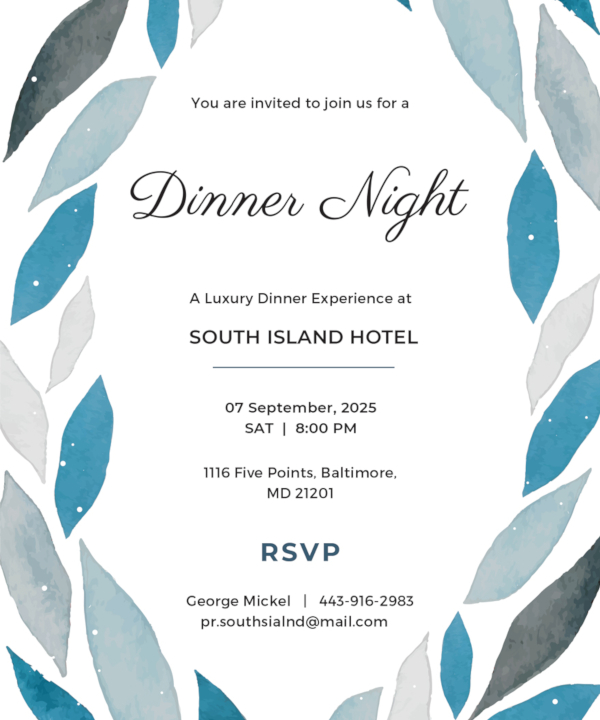 free-company-dinner-invitation-template
